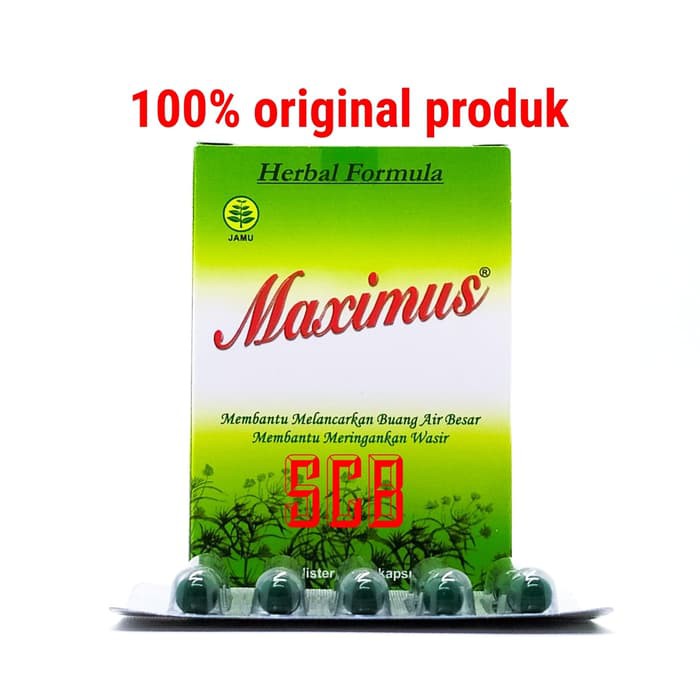 TOK39 Maximus Dietary Herbal Obat Pelancar BAB