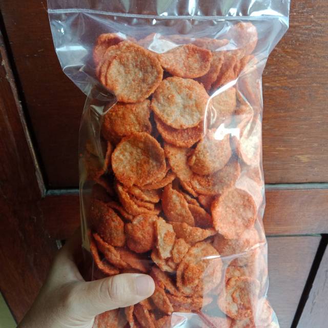 Cemilan Pedas / Basreng Pedas Baso Goreng 250 gr Makanan Ringan Snack Jajanan Camilan Enak Murah-2