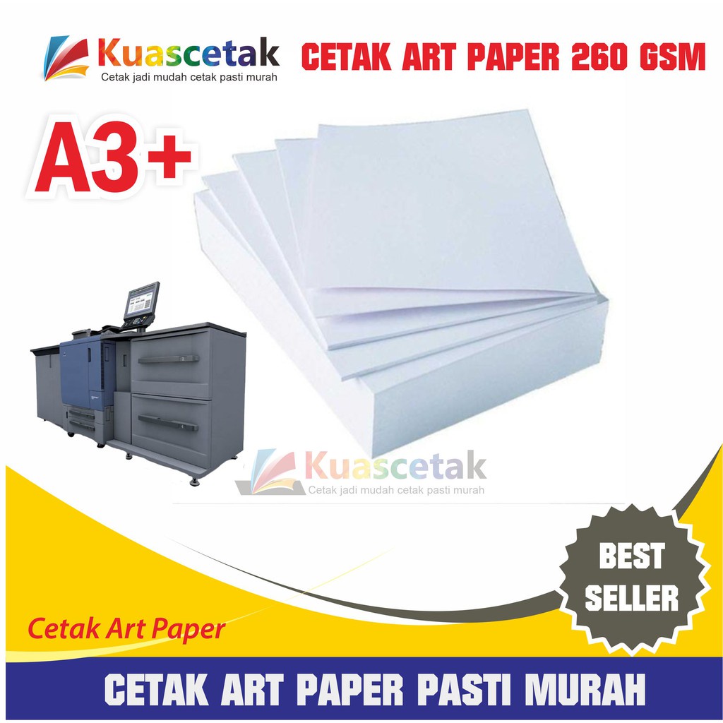 

CETAK ARTPAPER 260 A3 MURAH