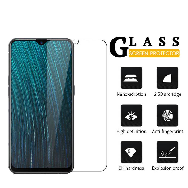 Tempered Glass Hd Transparan Untuk Oppo A1K A3S A5 A5S A31 A37 A53 A54 A57 A7 A71 A73 A77 A83 A9 A91 A92 A93 2020