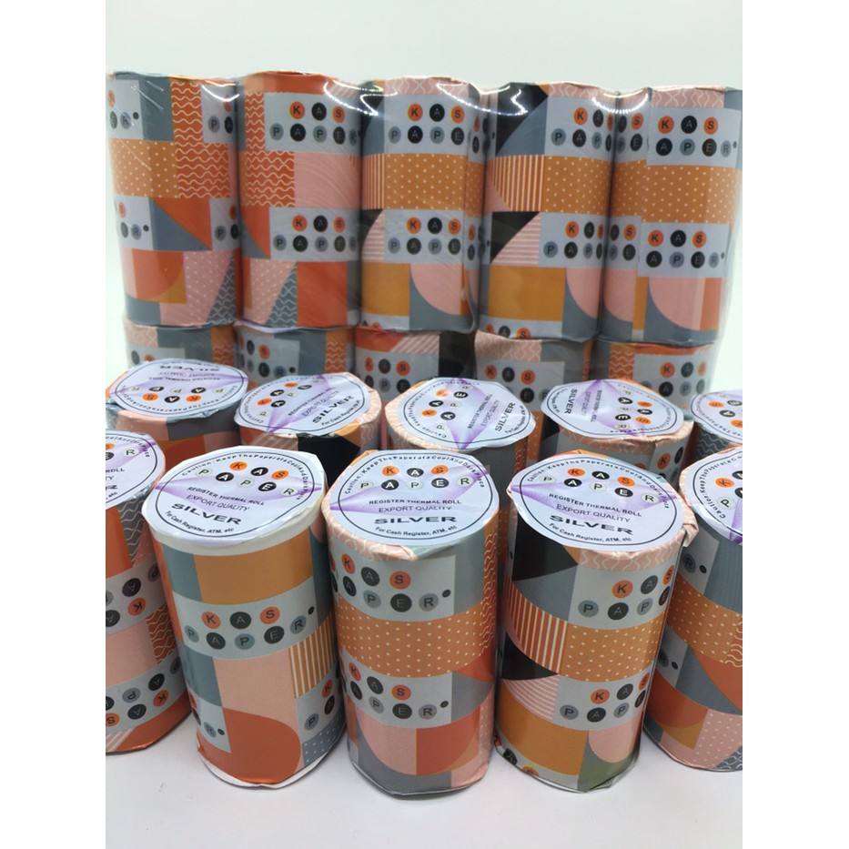 

Kertas Termal / Thermal paper roll 57 x 30 Kaspaper Coreless TERMURAH!