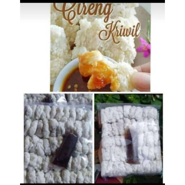 

Cireng Rujak Kriwil | Cireng Kriwil isi 50