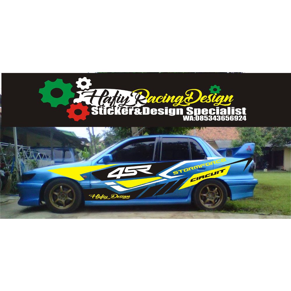 50+ Top Gambar Cutting Sticker Mobil Warna Biru Terkeren | Mobilio Oto