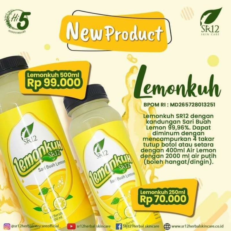 

LEMONKUH SR12 / SARI LEMON ) MOOD BOOSTER