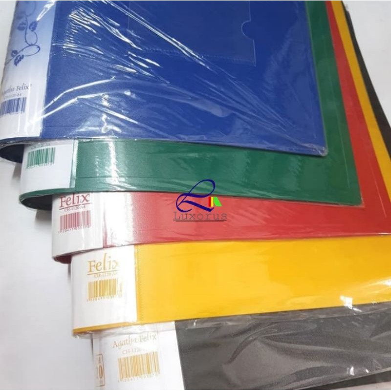 

Display Book Clear Holder Felix A4 20 Lembar