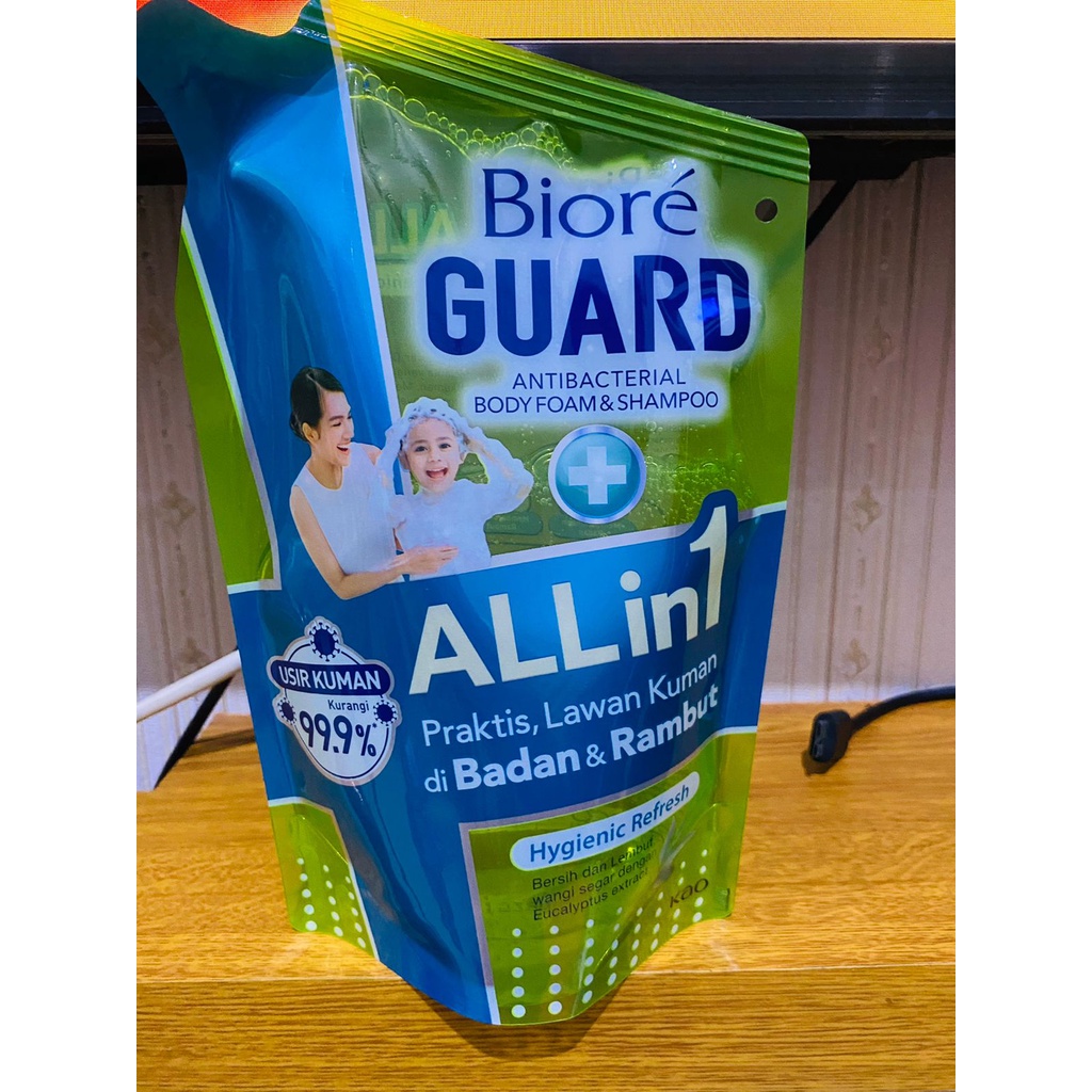 BIORE GUARD ANTIBACTERIAL BODY FOAM&amp;SHAMPOO