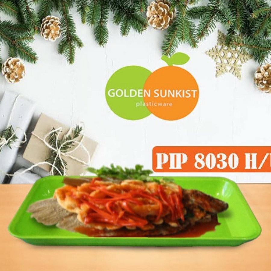 Piring Ikan Golden Sunkist (PIP 8030)