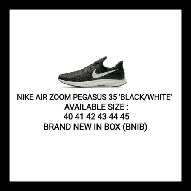 air pegasus 35 black