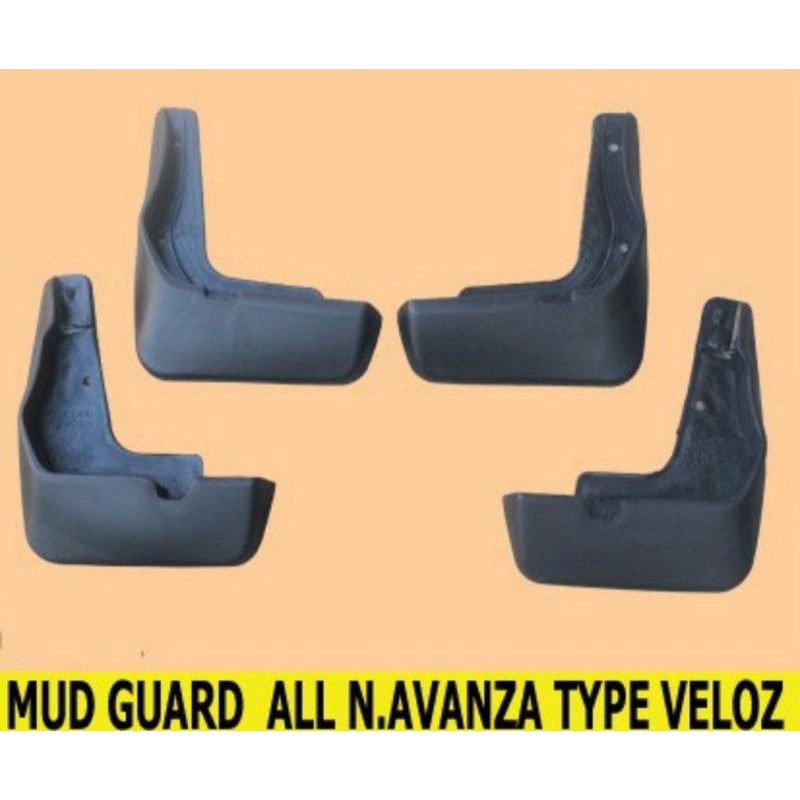 Mudguard Avanza Veloz / Karpet Lumpur Avanza Type Veloz