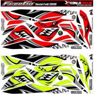 STRIPING DECAL STIKER  YAMAHA  FREEGO  F002 Shopee Indonesia