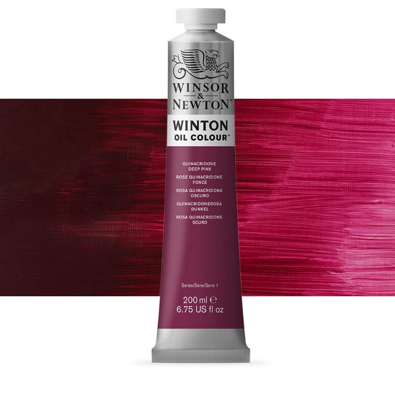 

CAT MINYAK WINTON OIL COLOUR 200 ML QUINACRIDONE DEEP PINK WINSOR & NEWTON
