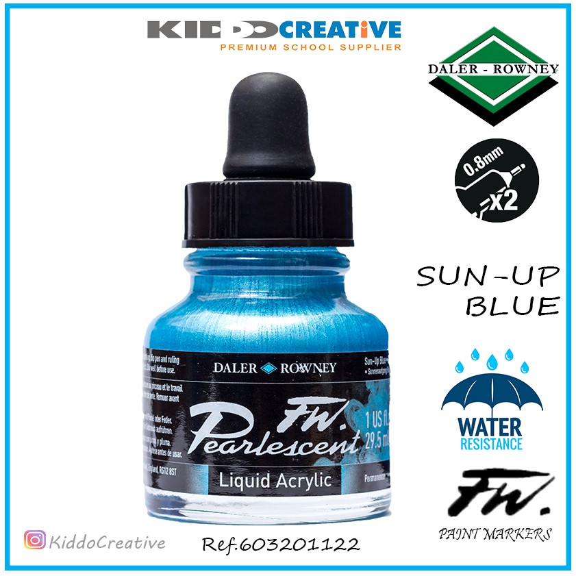 

Fw Pearlescent 29.5ml Sun-Up Blue