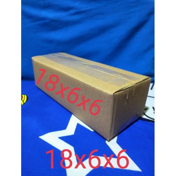 kardus packing UK 18x6x6.kardus polos.kardus kecil