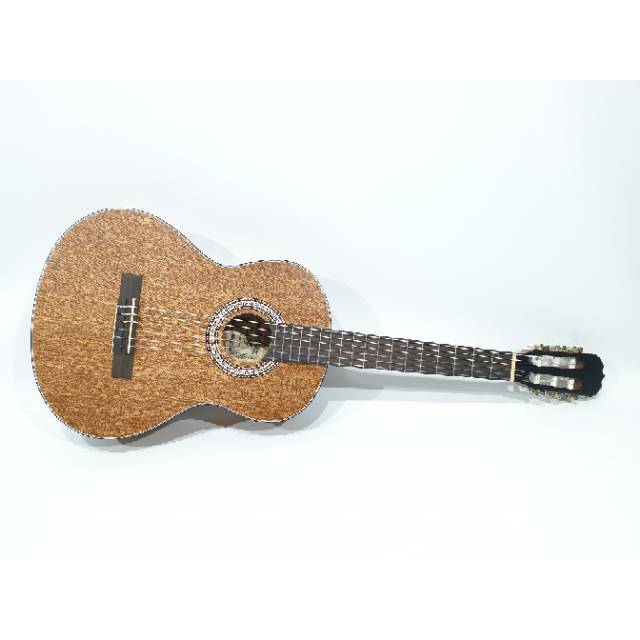 Gitar Classic Nylon Merk Cowboy Original Tipe CG-100 3/4 NS Brown Senar Nylon Klasik Murah Jakarta