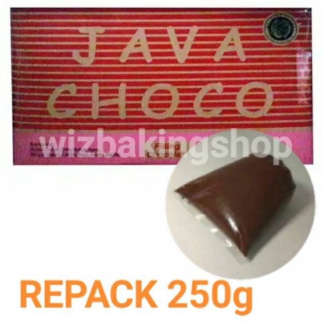 

Repack 250g Java Choco Chocolate Pasta Filling /Coklat filling /Coklat Pasta