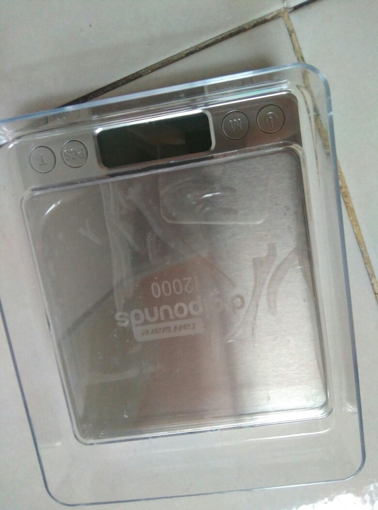 Arnaha Timbangan Dapur Mini Digital Platform Scale 1kg 0.1g - I2000