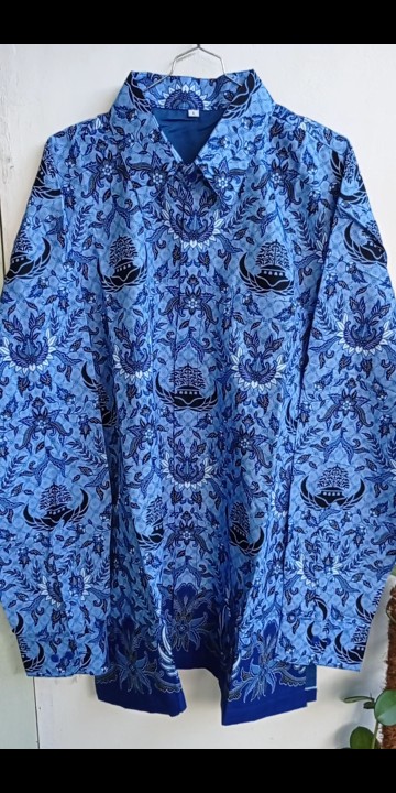 Korpri Bahan Katun Pria & Wanita Xxxl (4-l) Jumbo Big Size 6