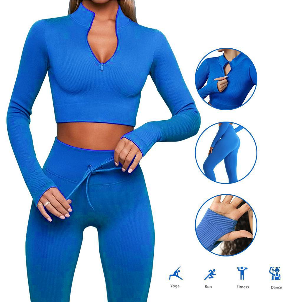 YS6155 Pakaian SET Olahraga Wanita / Gym Yoga Sport ONE SET Woman Outdoor Activities - YOSINOGAWA