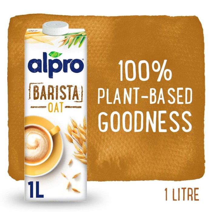 Jual Ready Stock Alpro Barista Gluten Free Oat Milk L Shopee Indonesia