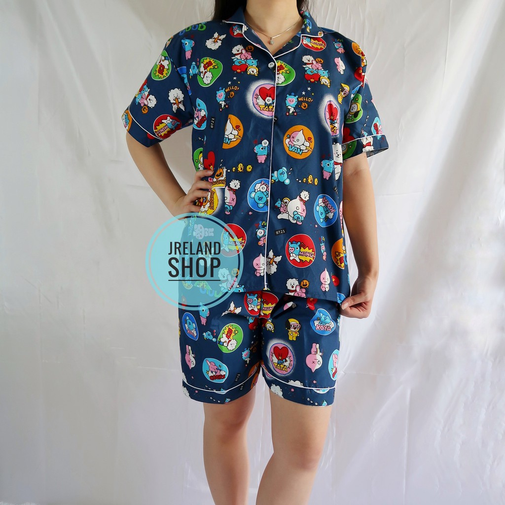 PIYAMA DEWASA BTS / BT21 HP/CP/PP-6