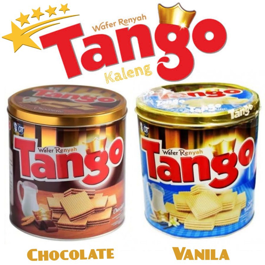 

TANGO KALENG 240 Gram BISKUIT WAFER KALENG COKLAT / VANILLA - PARSEL KUE LEBARAN MAKANAN RINGAN