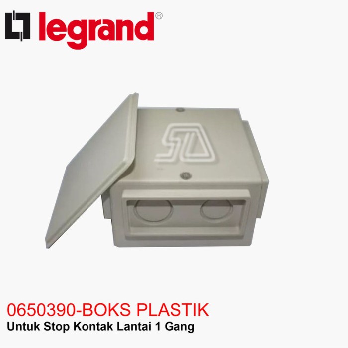 LEGRAND BOKS PLASTIK UNTUK STOP KONTAK LANTAI 1 GANG