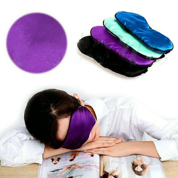 Tutup Mata Sutra Silk Eye Mask