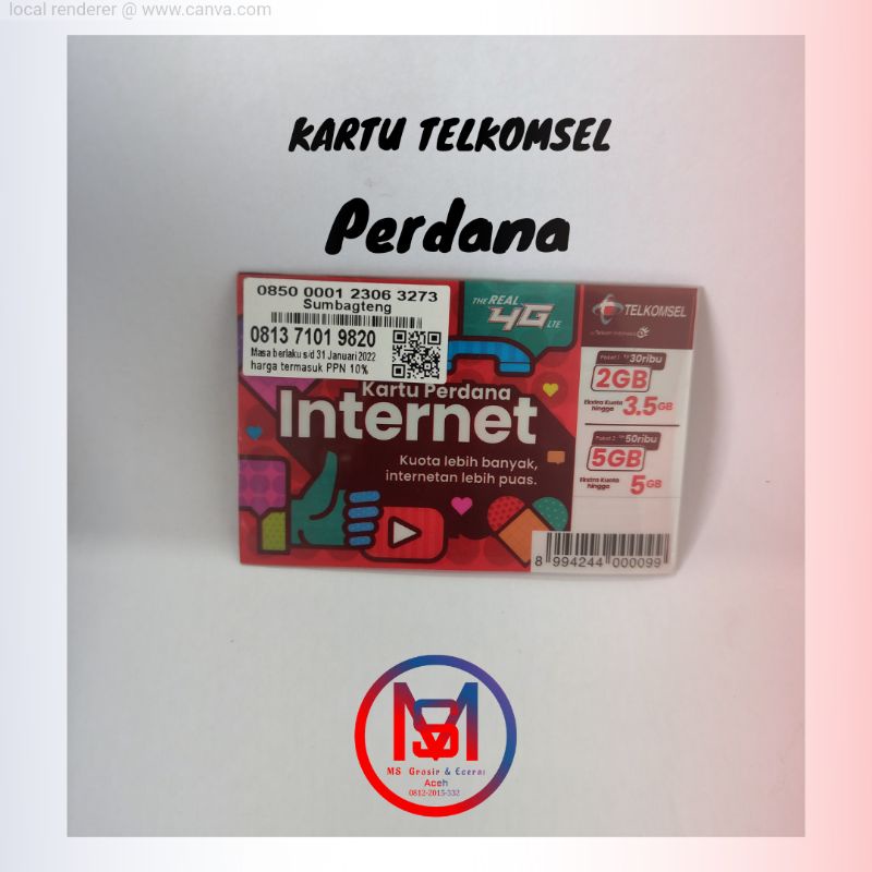 kartu perdana Telkomsel