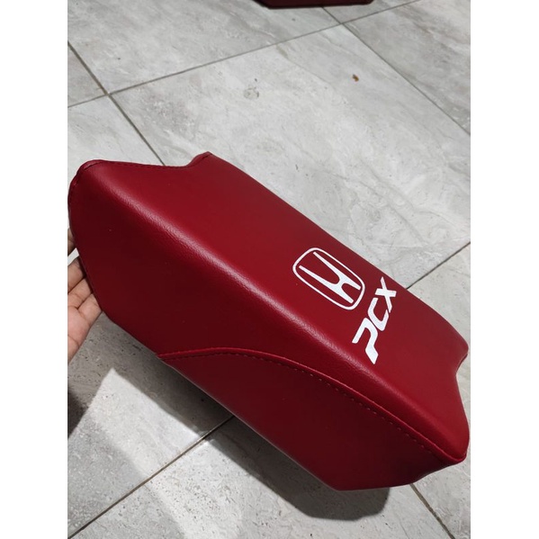 Terbaru Jok Boncengan Anak Honda PCX Full Merah Tulisan PCX | PCX 150 | PCX 160