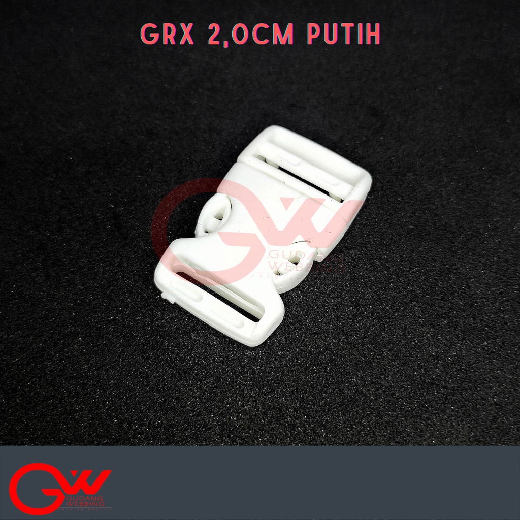 Kunci Sodok / Selot Ukuran 2cm Acetal PUTIH / GRX 2 CM PUTIH ACT