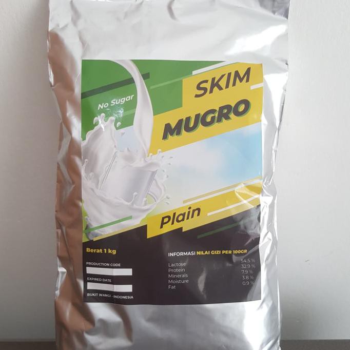 

[[BISA COD]] Skim milk plain-coklat 1 kg - Plain CUCI GUDANG Kode 545