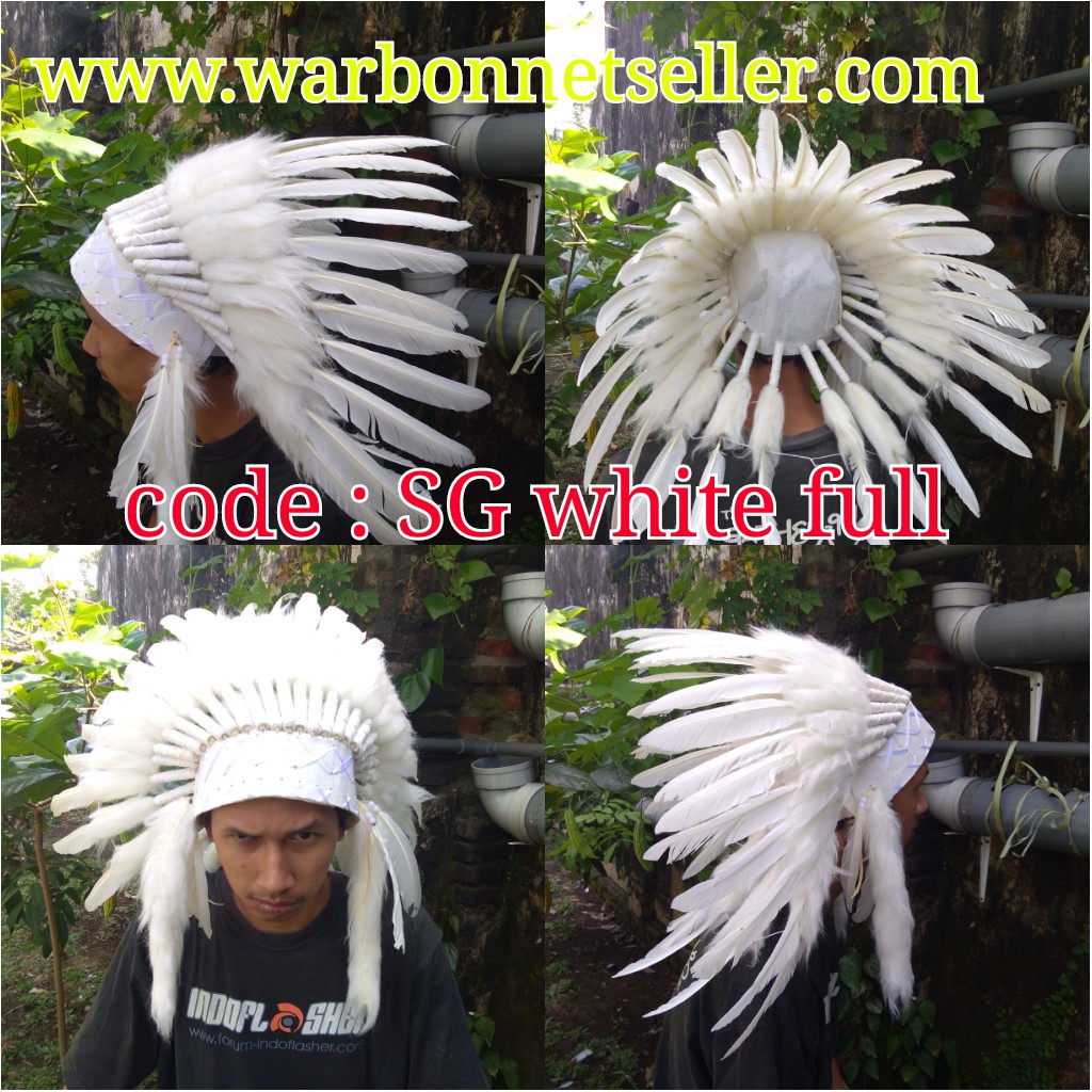 TOPI INDIAN - INDIAN HEADDRESS SMALL ANGSA BILABONG