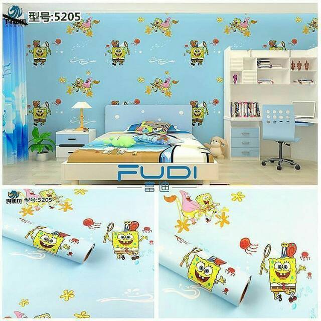 Paling Keren  19 Wallpaper  Dinding Kamar  Spongebob Joen 