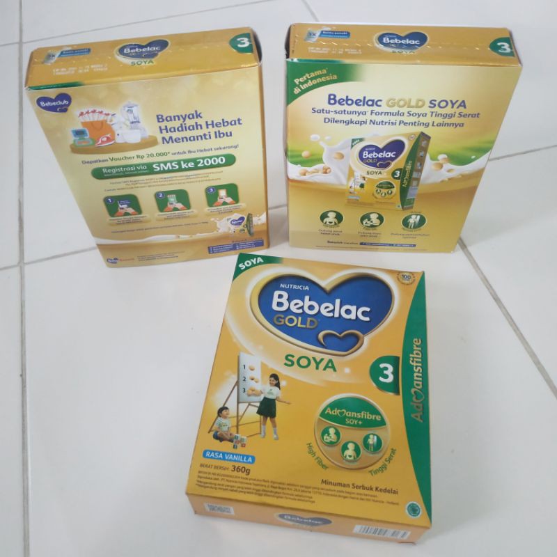 Bebelac Gold Soya 3 360gr