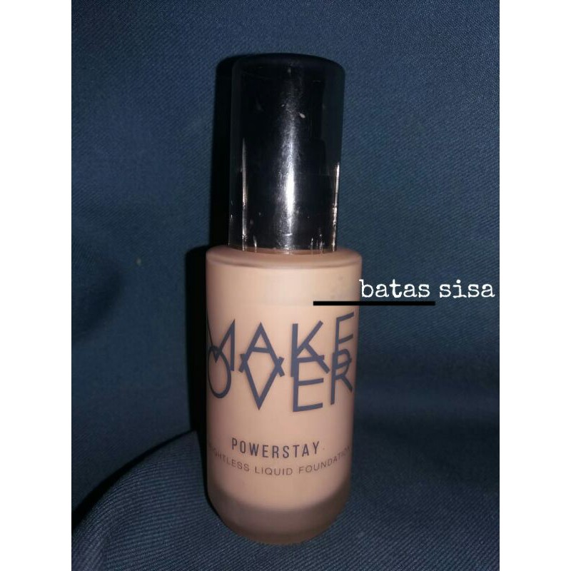 Makeover Powerstay Foundation Shade W33 (PRELOVED)