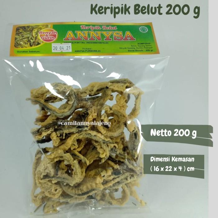 

SMART PEOPLE PILIH KERIPIK BELUT KERING GORENG CRISPY RENYAH GURIH 200 G