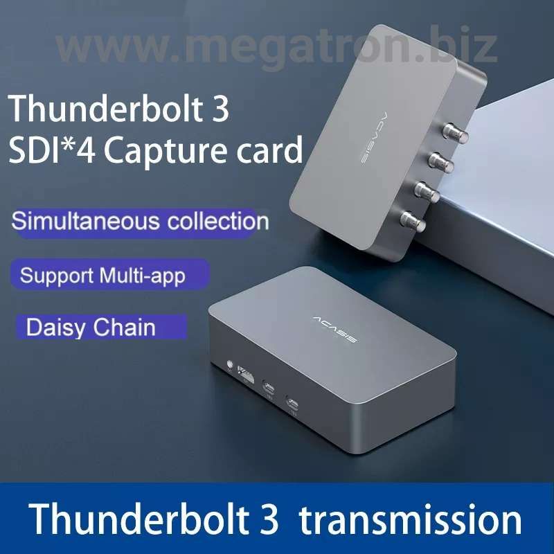 4 x SDI Video Capture (thunderbolt 3) - 1080p 60hz - support vMix OBS dll