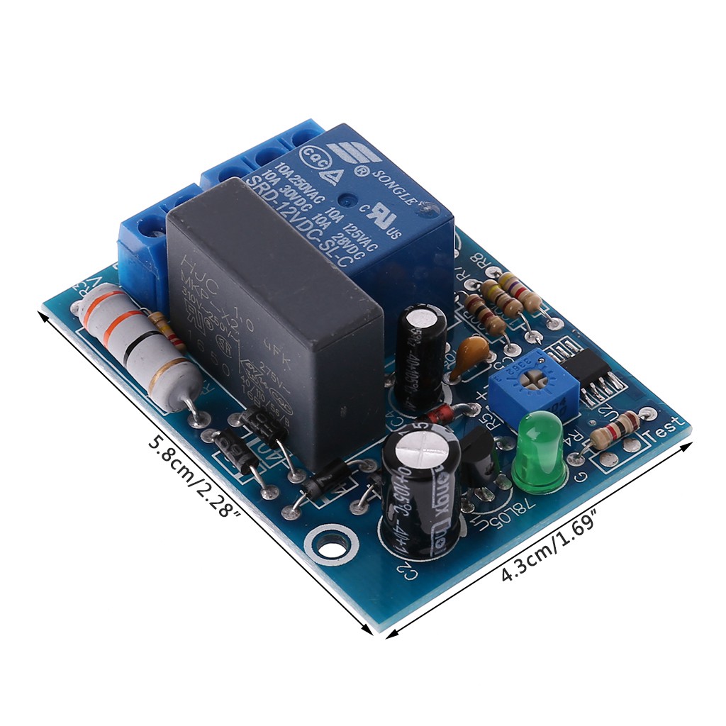 Modul Switch Relay Timer Delay ON / OFF AC 220V Adjustable