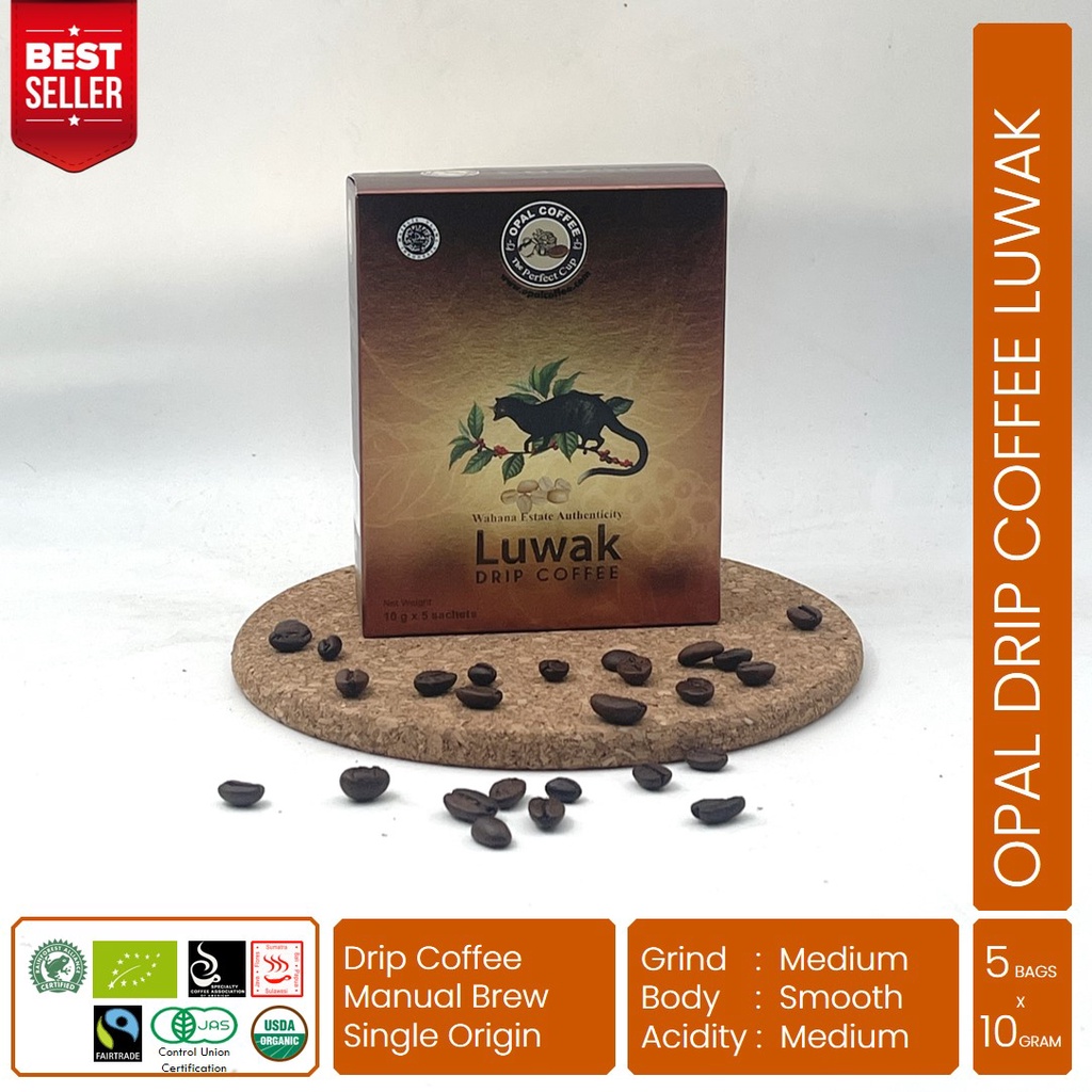 

Opal Coffee Drip Coffee Luwak