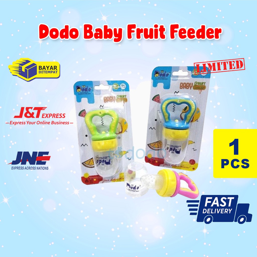 Dodo Baby Fruit Feeder Silikon Bpa Free / Empeng Buah