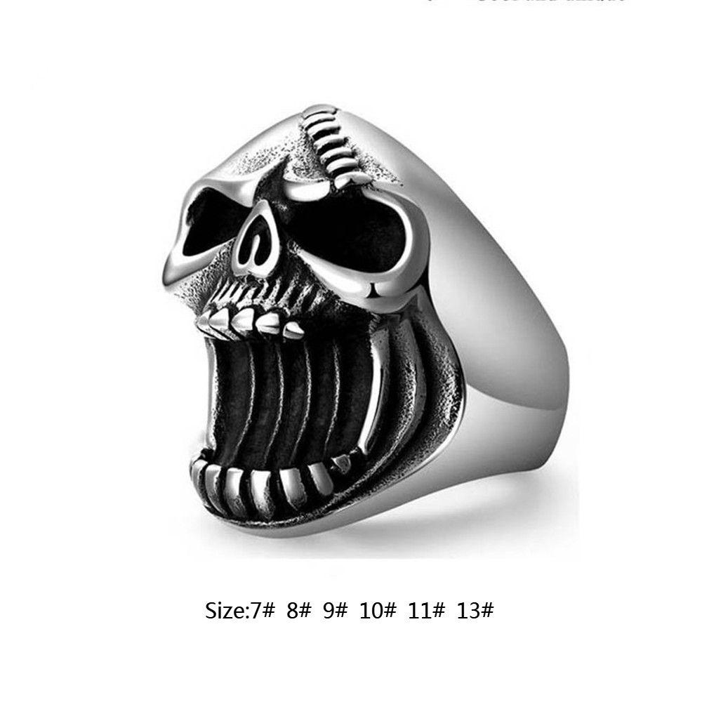 Cincin Pembuka Botol Bir Nanas Gothic Unisex Aksesoris Pesta Perhiasan Hadiah Alloy Punk