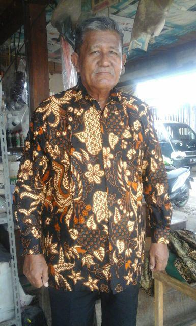 Kemeja Jumbo Batik f1 Xxl Xxxl 4l 5l 6l 7l Ld 130 Ld 140 Batik Bigsize Baju Jumbo Bisa Cod