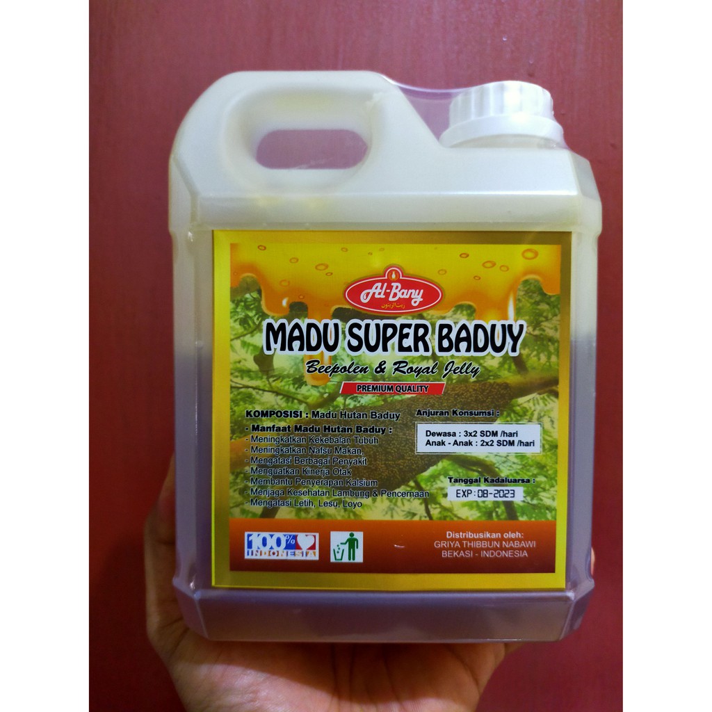 

NG Madu Super Hutan Baduy Albany 1kg ( Suplemen kesehatan & System imun )