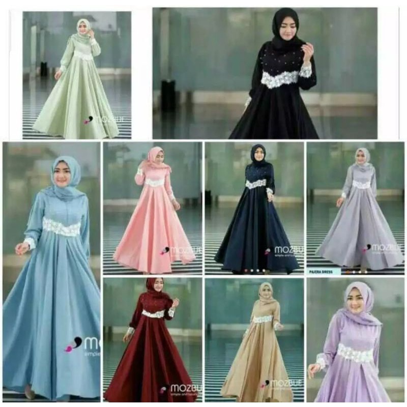 glamour maxi gamis dress muslim/gamis murah
