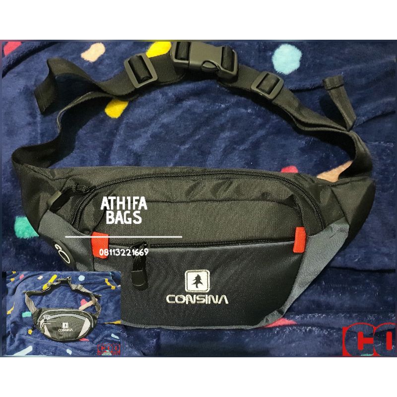 (Cod) Tas Pria Waistbag keren Murah Surabaya