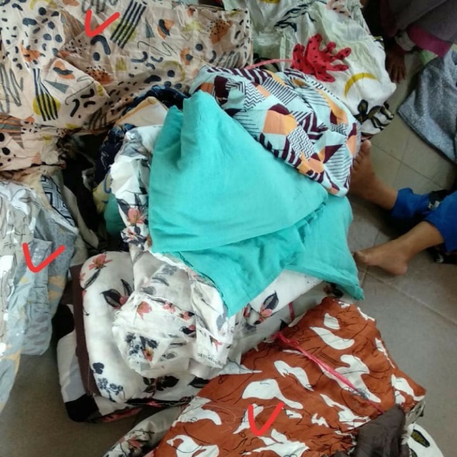 Kain rayon kiloan
