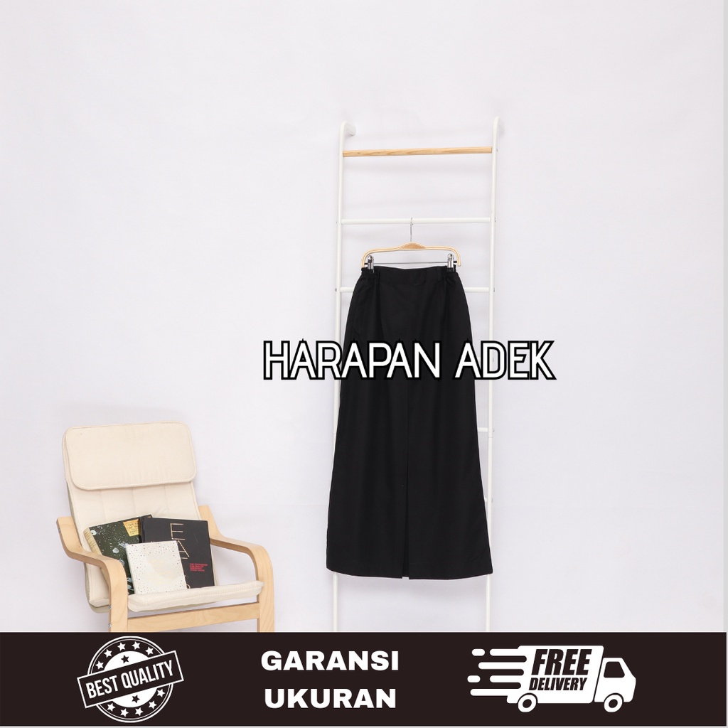 Seragam Sekolah Rok Span 1 Hitam