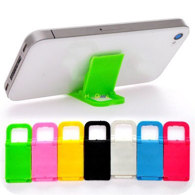 Stand Holder Handphone Portable Adjustable Bahan Plastik