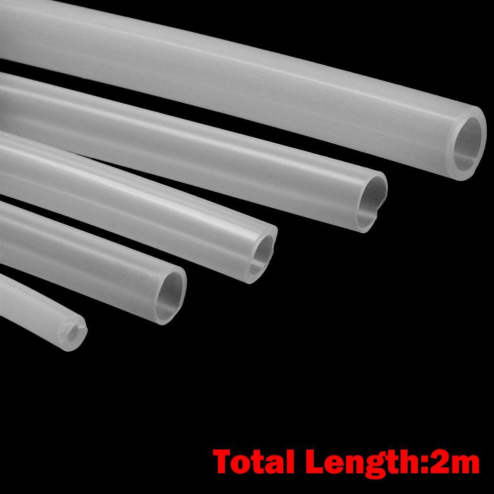 Suyo Tabung Silikon 2M Fleksibel Untuk Akuarium Mobil Food Grade Silicone Fuel Water PVC Bening Karet Lembut