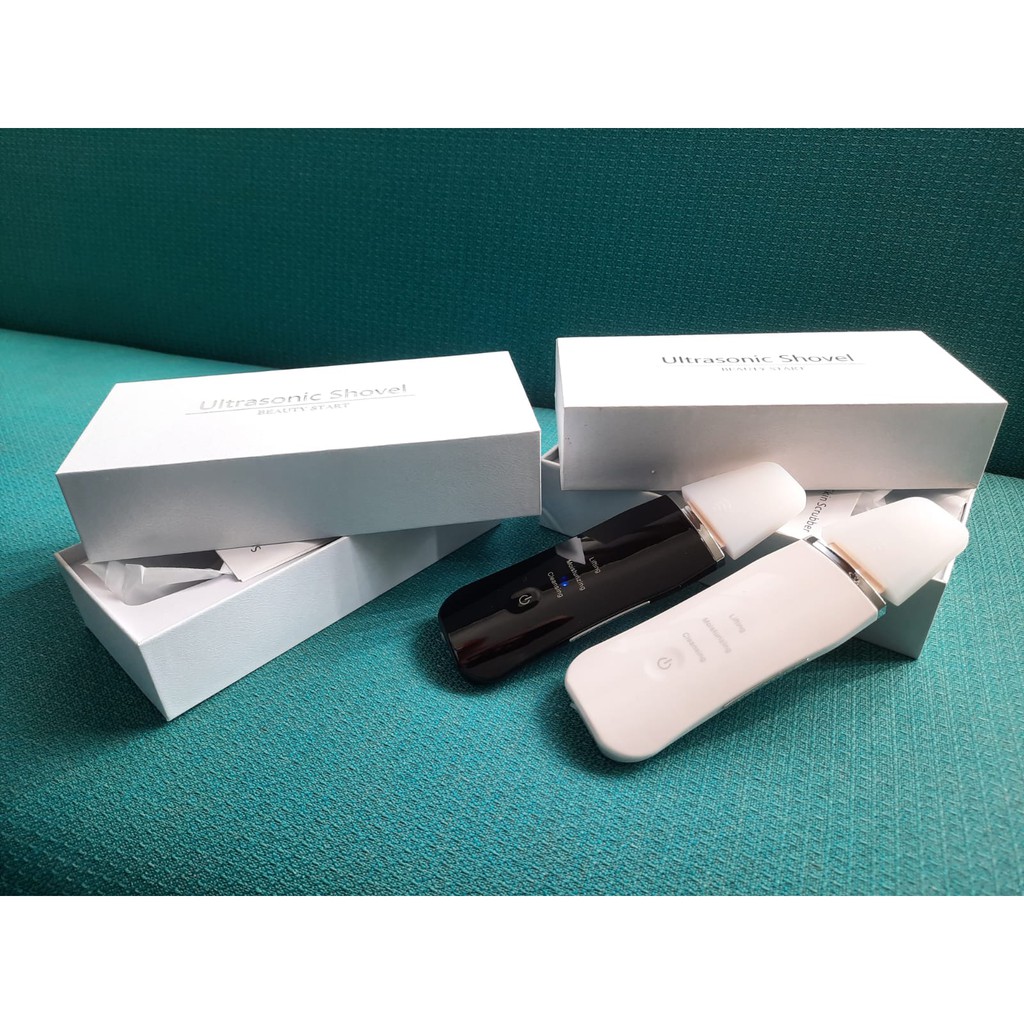 Skin Scrubber Beauty Star/ Alat Pembersih Wajah Ultrasonic Ion Skin Scrubber Penghilang Komedo